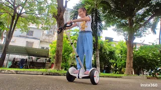 โชว์การเล่นสองล้อไฟฟ้า Segway mini 2021| Aily