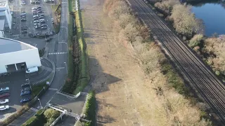 Brooklands Racetrack in 81 seconds (4K Hyperlapse) Vickers, Mercedes-Benz World. Weybridge.