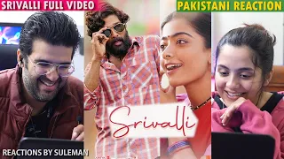 Pakistani Couple Reacts To Srivalli Full Video | Pushpa | Allu Arjun, Rashmika M | Javed Ali | DSP