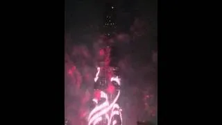 Burj Khalifa Dubai 2015 Fireworks & LED Show