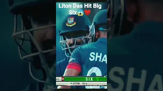 Liton Das Hit Six😱😮