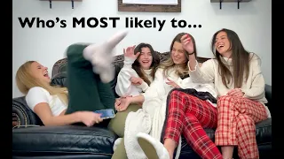 WHO'S MOST LIKELY TO... Davis Sister's Edition!! (vlog #10)