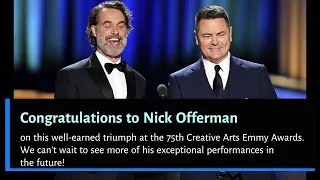 Nick Offerman, at the 75th Creative Arts Emmy Awards...