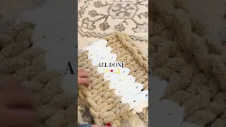 How to Make a Chunky Knit Blanket (FULL TUTORIAL)