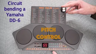 How to Circuit Bend a Yamaha DD-6 drum machine - pitch control