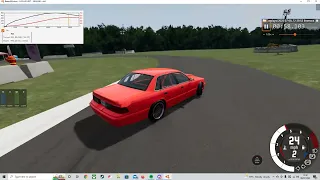 BeamNG drive - Drifting the Gavril Grand Marshall