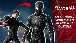 TUTORIAL | Cómo hacer el traje negro de Spider-Man con una figura Bootleg