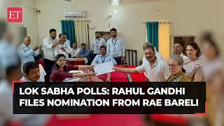 Lok Sabha Elections 2024: Rahul Gandhi files nomination from Rae Bareli