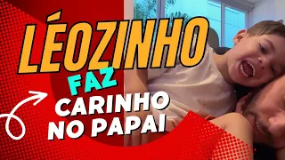 MURILO HUFF SE DERRETE COM O QUE O LÉOZINHO FEZ