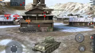 WoT Blitz Т-34-85 бой на Мастера!!! 3 300 урона