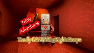 🔥Deadly GRANNY: 3🔥 Nights Escape. Horror Craft Game 2021. Scary Trailer