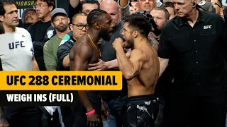 UFC 288 CEREMONIAL WEIGH INS FULL