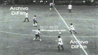 Argentina vs Hungary - Debut de Diego Armando Maradona 1977