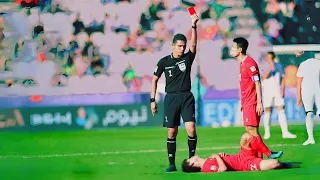 Craziest Red Card Moments 2024