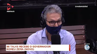 ENTREVISTA COM ROMEU ZEMA, GOVERNADOR DE MINAS GERAIS, NO 98 TALKS