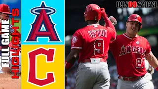 Los Angeles Angels vs Cleveland Guardians FULL GAME HIGHLIGHTS  [TODAY] September 09, 2023