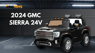 Licensed GMC Sierra 24V 2 Seater Kids Ride On Car With Remote Control