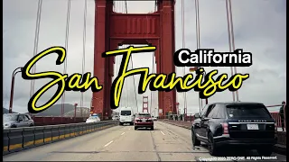 San Francisco Downtown Driving Tour 🇺🇸 California, USA. Travel Guide, [4K HDR 60 fps]