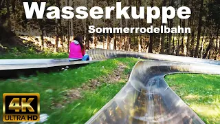 SOMMERRODELBAHNEN WASSERKUPPE - MOUNTAIN COASTER - GERMANY