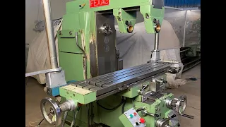 Horizontal Milling Machine - Fexac Spain - Table 1100 mm x 240 mm