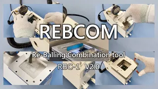 RBC-1 V2.0 BGA/CSP Re-Balling & Printing Tool (for almost all BGA)