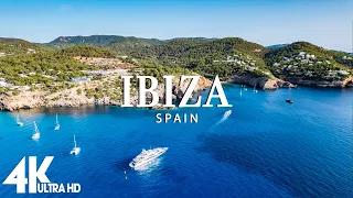 FLYING OVER IBIZA (4K UHD) - Relaxing Music Along With Beautiful Nature Videos - 4K Video HD