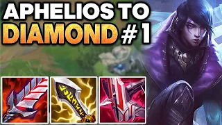 How to play Aphelios in Low Elo - Aphelios Unranked to Diamond #1 | League of Legends