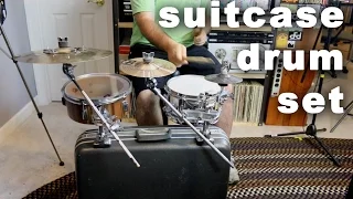 Suitcase Drum Set Build