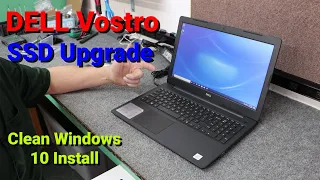 How To Upgrade HDD to SSD In DELL Vostro Laptop & Do Clean Windows Install