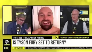 WOW! TALKSPORT SUCK TYSON FURY & FRANK WARREN OFF LIVE ON AIR!