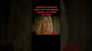 ABBA NOW AND THEN AGNETHA FALTSKOG RARE VIDEO FILMING THE WINNER TAKES IT ALL