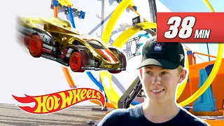 SALTO DE GRAVEDAD épico de Hot Wheels y pistas inigualables | Hot Wheels sin límites | Hot Wheels