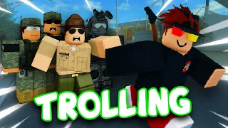 TROLLING IN ROBLOX MILITARY ROLEPLAY
