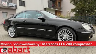 Przeinwestowany Mercedes CLK 209 kompressor W209 odrabia dzięki instalacji gazowej BRC z Abart Wrocł