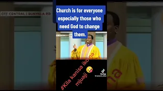 church is for everyone.. Archbishop Harrison k nganga