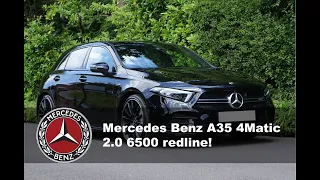 Mercedes Benz A35 4Matic 2.0 6500 redline!