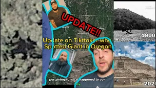 Update on Tiktoker who saw Giant in Oregon! What Happened to him!? #nightgod #giant #storytime