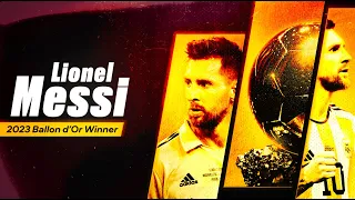 Lionel Messi wins Ballon d'Or 2023: Inter Miami superstar extends world record
