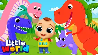 What's Your Favorite Dinosaur? | An Imagination Song |  Kids Songs & Nursery Rhymes by Little world