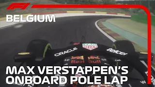 Max Verstappen's Pole Lap | 2021 Belgian Grand Prix | Pirelli