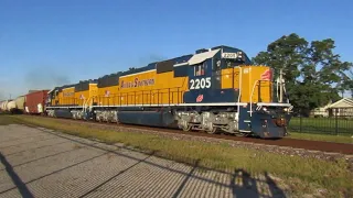 Union Pacific MBNAS w/A&S SD60s! - Sep. 2, 2023