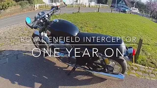 Royal Enfield Interceptor - one year on