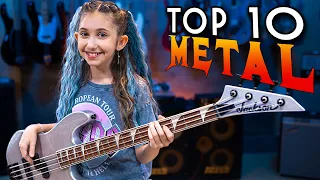TOP 10 METAL Bass Lines - (BILLY SHEEHAN Challenged Me)