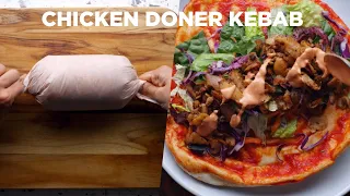 Making Chicken Doner Kebab At Home