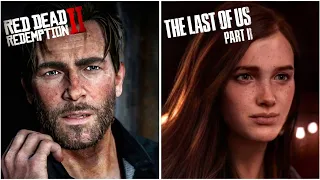 The Last of Us 2 vs Red Dead Redemption 2 - Physics and Details Comparison
