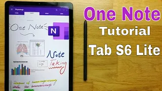 OneNote Review: Tab S6 Lite | Note Taking App for the Tab S6 Lite