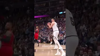 Nikola Jokic most satisfying passes 😳#shorts