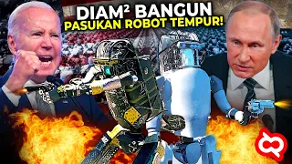 TAK KENAL BELAS KASIHAN! Begini Kecanggihan Robot Militer yang Sulit Terkendali Di Medan Tempur