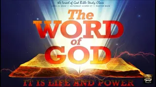 IOG - "The Word of God: It Is Life and Power" 2022