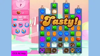 Candy Crush Saga Level 3704 NO BOOSTERS Cookie